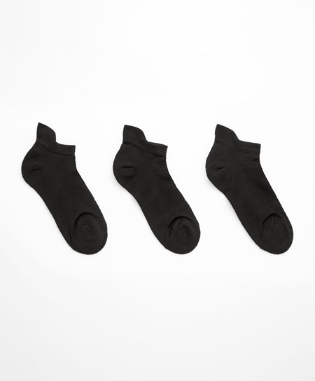 Oysho 3 Pairs Of Polyamide Sports Sneaker Socks Čierne | EFA894136
