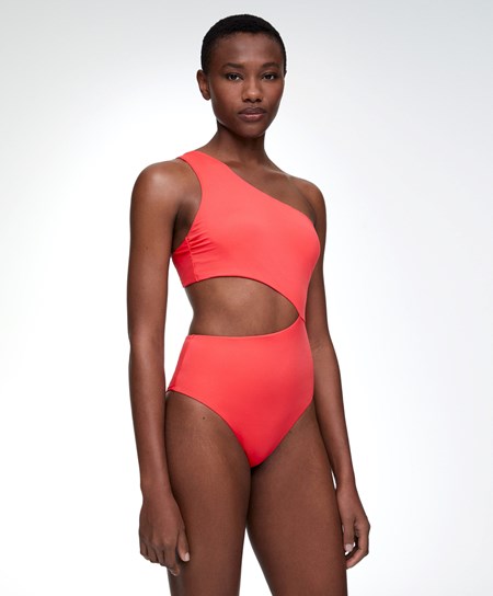 Oysho Asymmetric Trikini Koralove | HVY035821