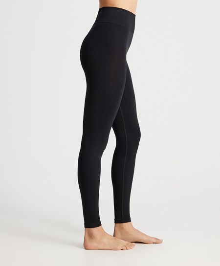 Oysho Base Layer Seamless 65cm Leggings Čierne | LFA948612