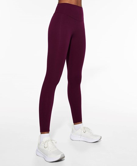 Oysho Comfortlux High-rise Ankle-length Leggings Nachový | DWH903521