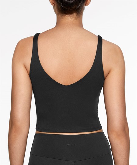 Oysho Comfortlux Remienkové Top Čierne | OLX659014