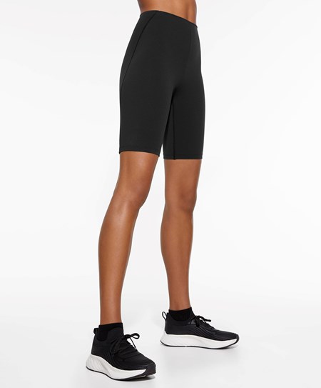 Oysho Compressive Core Control 25cm Cycle Leggings Čierne | FRG240613