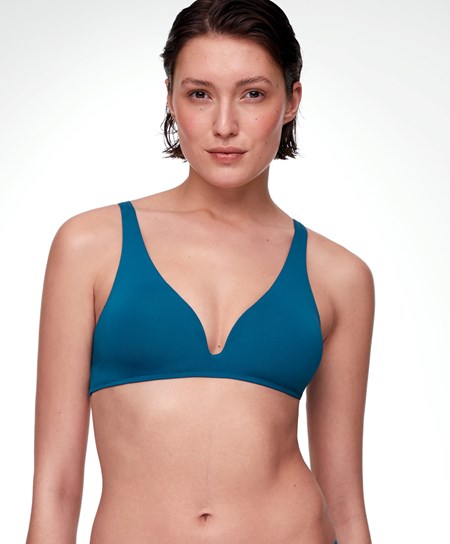 Oysho Halterneck Bikiny Top Ocean | HYD918457