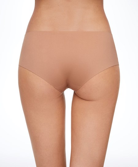 Oysho Invisible Laser-cut Cheekies Tan | YRU765840