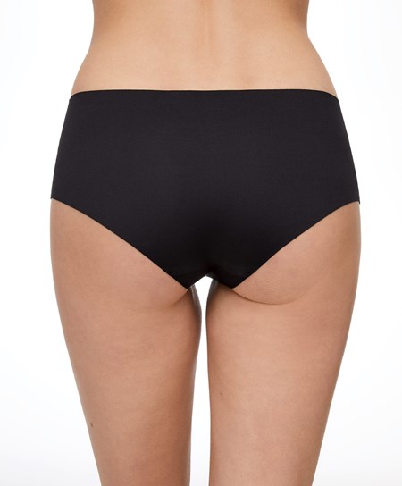 Oysho Invisible Laser-cut Cheekies Čierne | XPD712934