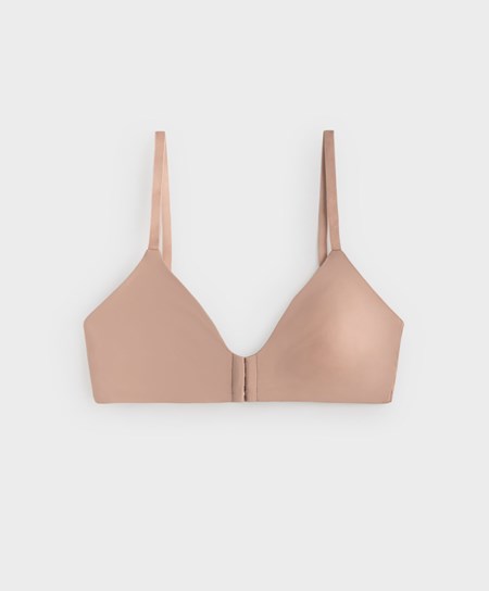 Oysho Lola Bra With Left Cup Ruzove | NIE567384