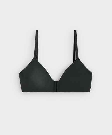 Oysho Lola Bra With Right Cup Čierne | XEN384056