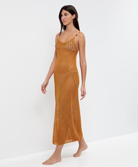 Oysho Long Crochet Saty Honey | OSD741638