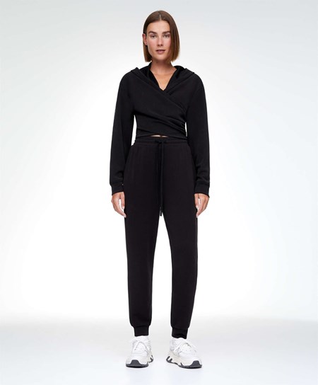 Oysho Modal Jogger Total Look Čierne | GWC354189