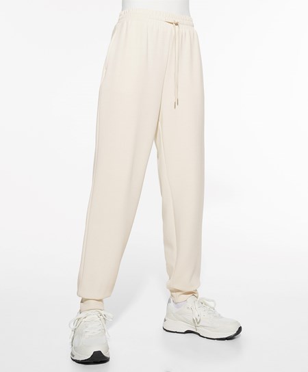Oysho Modal Joggers Stone | HJP418395
