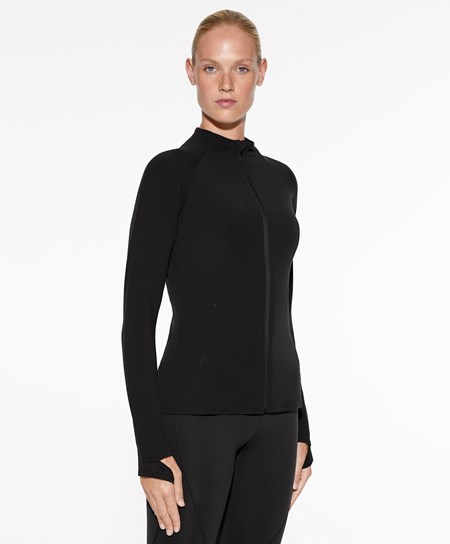 Oysho Odoractiv Bežecké Jacket Čierne | APC725084