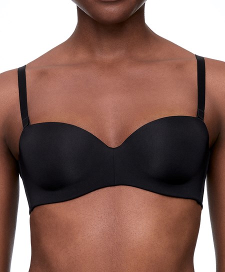 Oysho Polyamide Bra With Removable Straps Čierne | RQS098146