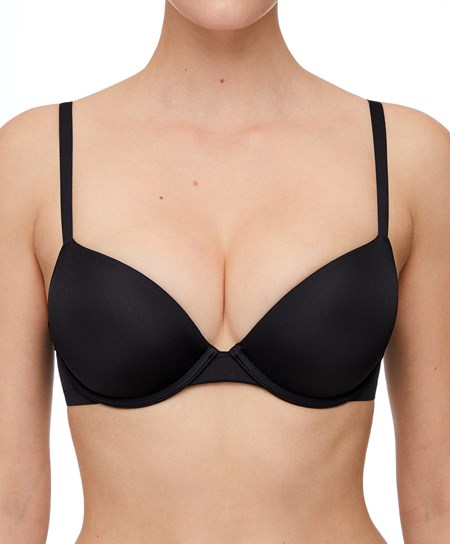 Oysho Push-up Klasické Bra In Polyamide Čierne | RXC290648