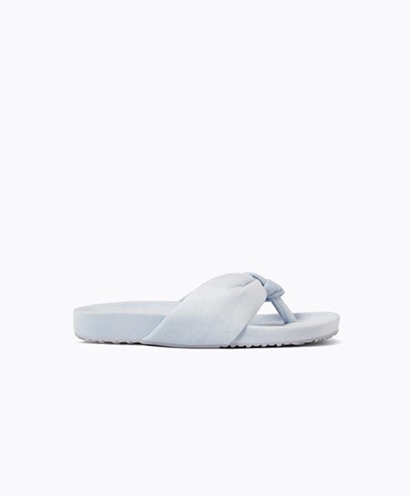 Oysho Slim Knot Sandals Modre | NLO089632