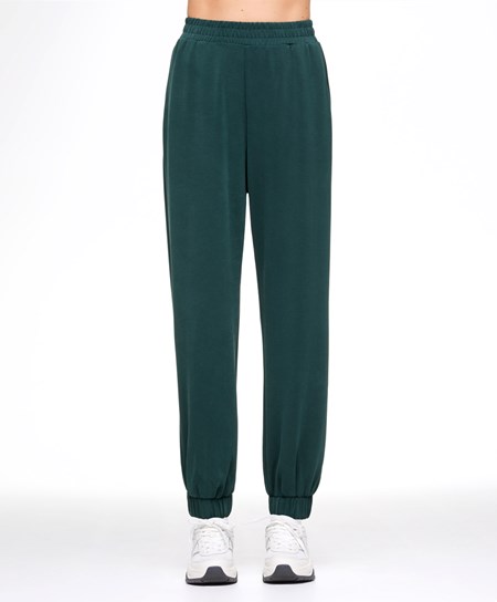 Oysho Soft Touch Modal Joggers Tmavo Tyrkysové | PBQ582367
