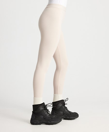 Oysho Super Extra Warm 70cm Ankle-length Leggings Marble | AXD065874