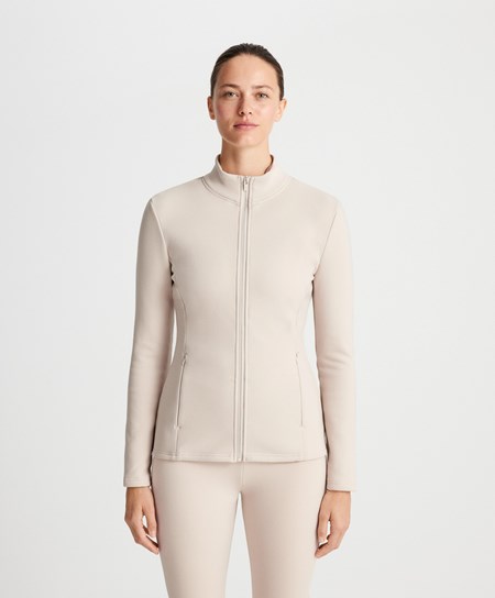 Oysho Super Extra Warm Bežecké Jacket Marble | IQV625807