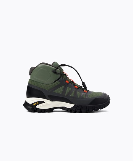 Oysho Vibram® Rubberised Treking Boots Hnedožltý | QTJ370562