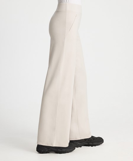 Oysho Warm Rovno Trousers Sand | HUE378964