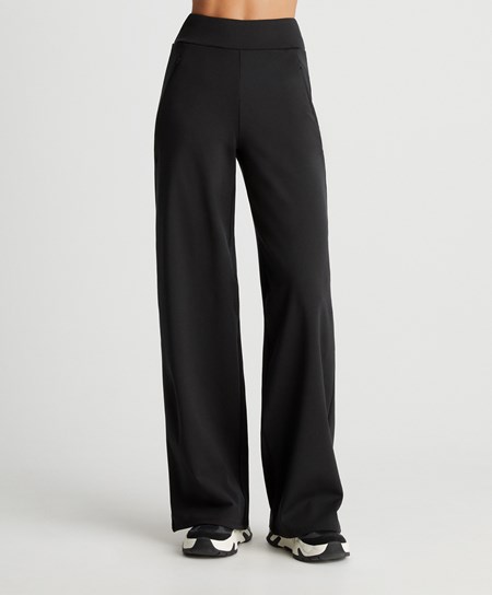 Oysho Warm Rovno Trousers Čierne | LZG752316